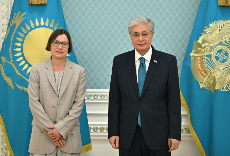 President Kassym-Jomart Tokayev Receives President of the International Committee of the Red Cross Mirjana Spoljaric